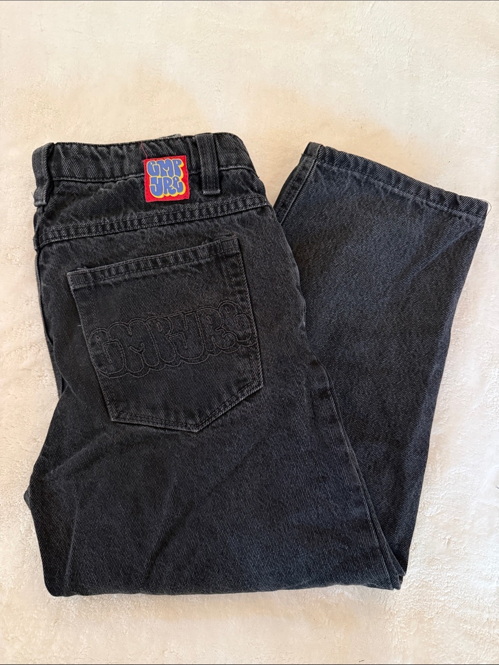 Empyre Black Kids Straight-Leg Jeans